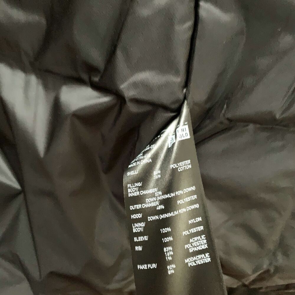 Uniqlo Ultra Warm Hybrid Down Coat in Black - Picture 13 of 14